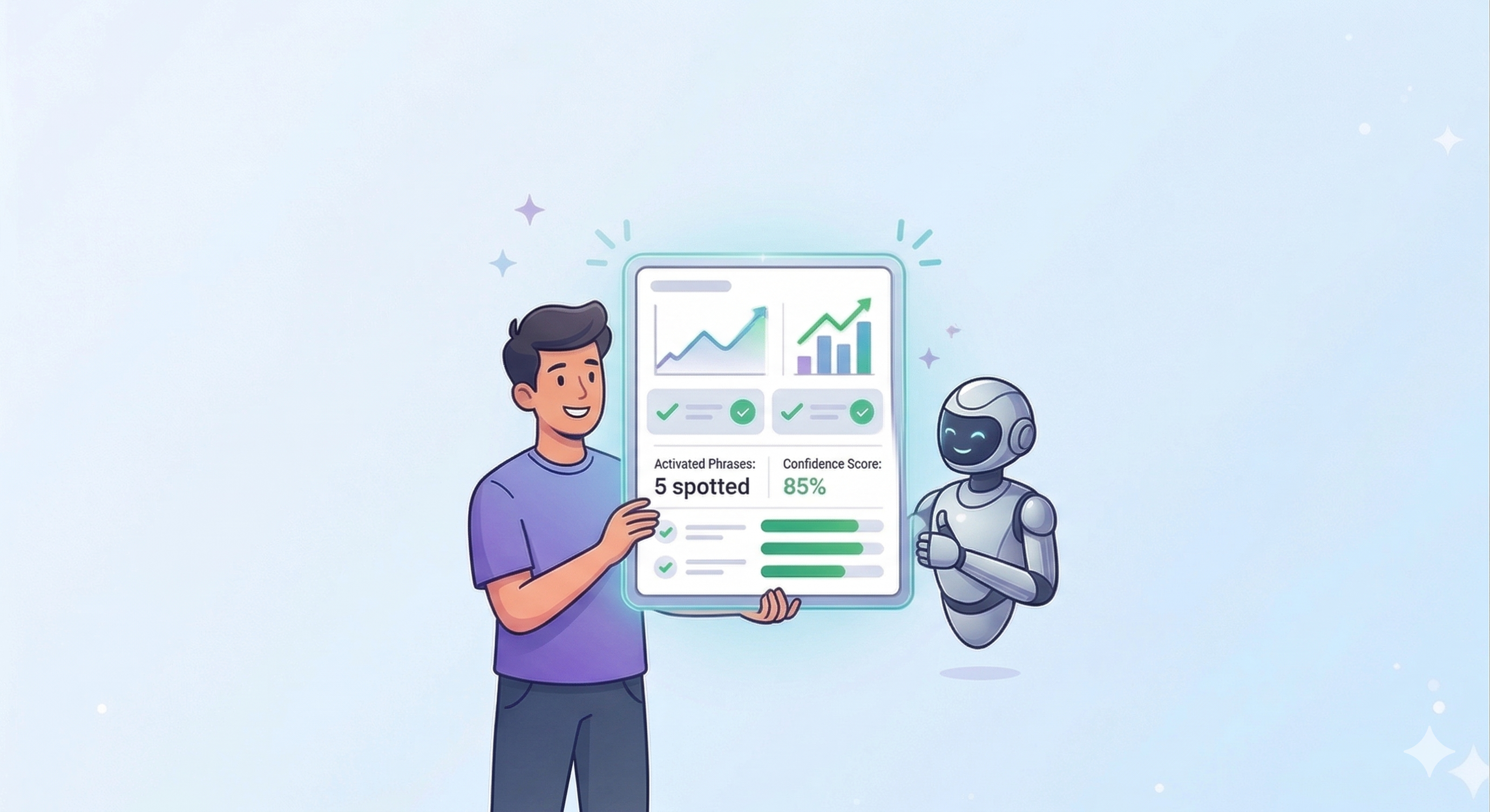 Report step illustration